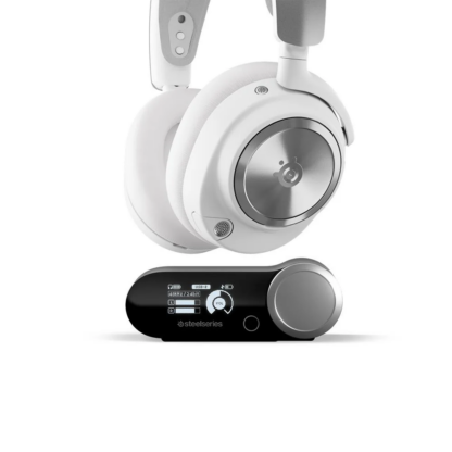 SteelSeries Arctis Nova Pro Wireless Playstation Beyaz Gaming Kulaklık - Görsel 3