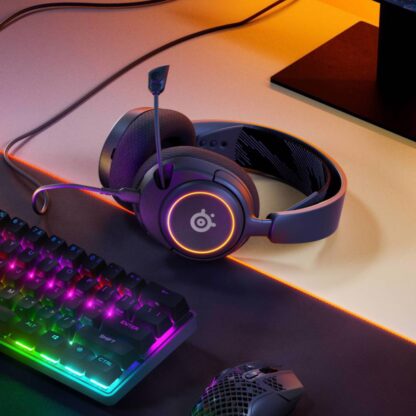 Steelseries Arctis Nova 3 RGB Kablolu Siyah Gaming Kulaklık - Görsel 5