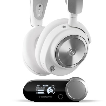 SteelSeries Arctis Nova Pro Wireless X Beyaz Gaming Kulaklık - Görsel 2